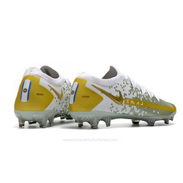 Nike Phantom Gt Elite Fg Vit Guld